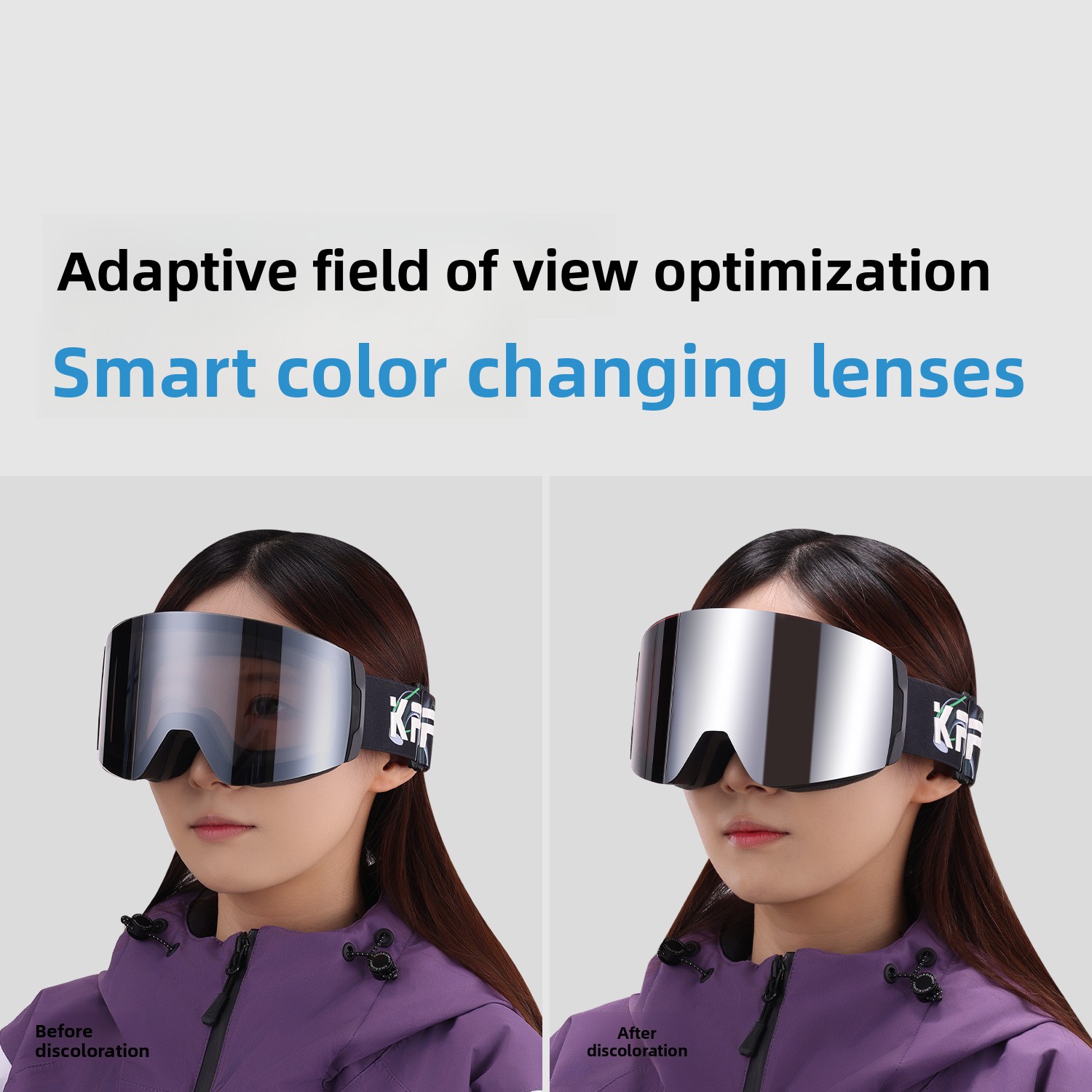 Occhiali da sci magnetici KAPV - Ski Goggles Magnetic Quick Change Lens recensione e prezzo